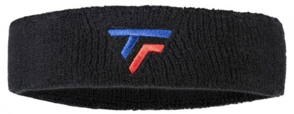 Frottee Stirnband Tecnifibre Headband New Logo - black