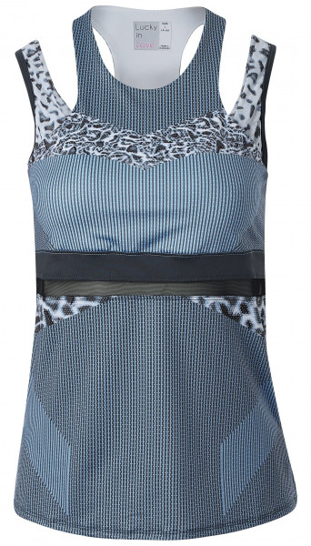 Top de tenis para mujer Lucky in Love On The Prowl Tank Women - charcoal