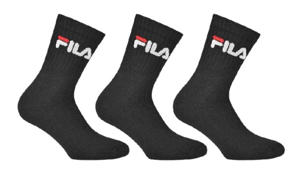 Tennisesokid  Fila Calza Tennis Socks 3P - black