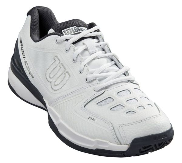 Zapatillas de tenis para hombre Wilson Rush Comp LTR - white/white/ebony