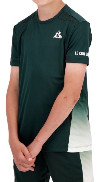 Αγόρι Μπλουζάκι Le Coq Sportif Kids Tennis Pro T-Shirt Short Sleeve N°2 - Πράσινος