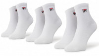 Șosete Fila Quarter Plain Socks F9303 3P - white