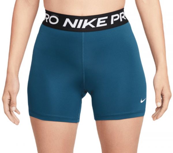 Tenisa šorti sievietēm Nike Pro 365 Short 5in - valerian blue/black/white