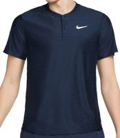 Pánské tenisové polo tričko Nike Court Dri-Fit Advantage Polo - obsidian/obsidian/white