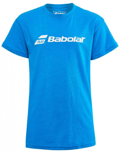 Marškinėliai berniukams Babolat Exercise Tee Boy - blue aster heather