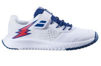Tenisice za djecu Babolat Pulsion All Court Kid - white/estate blue Tenisice za djecu Babolat Pulsion All Court Kid - white/estate blue