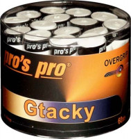 Overgrip Pro's Pro G Tacky 60P - white