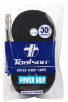 Owijki tenisowe Toalson Power Grip 30P - black