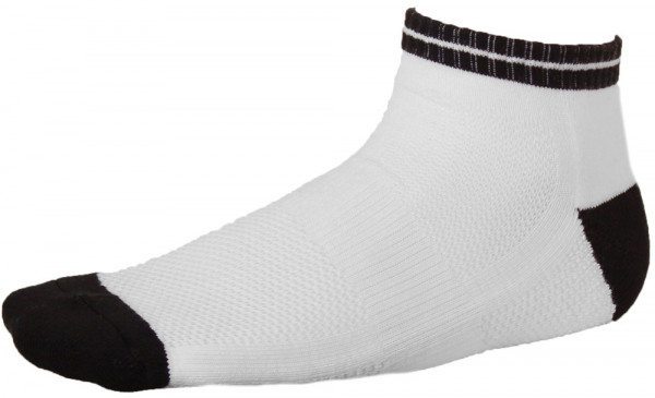  Yonex Sports Socks No Show - 1 para/biało/czarne