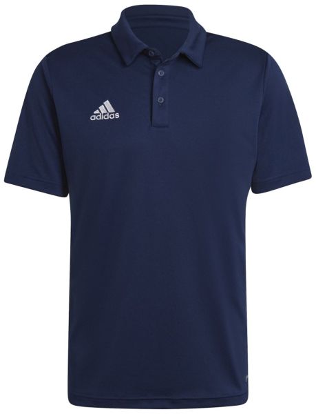 Meeste tennisepolo Adidas Entrada 22 Polo Shirt - Sinine, Valge