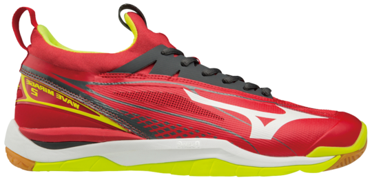 marmeren Word gek transactie Pantofi de badminton/squash pentru bărbați Mizuno Wave Mirage 2 - mars  red/white/safety yellow | Tennis Zone | Magazin de tenis