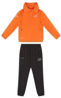 Tuta per ragazzi EA7 Boy Woven Tracksuit - orange/black