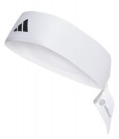 Bandanas de tennis Adidas Tennis Aeroready Tieband (OSFM) - white/black