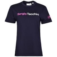 Damen T-Shirt Sergio Tacchini Robin Woman T-shirt - navy/pink