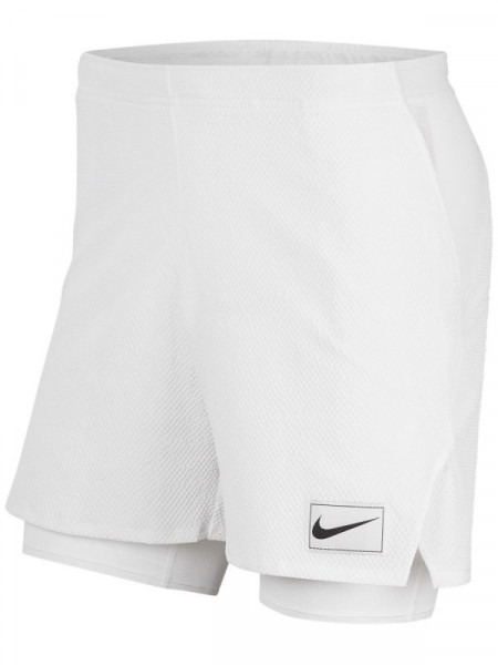  Nike Court Ace Pro LN Men's Tennis Shorts - white/white/white/black