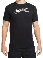 Meeste T-särk Nike Court Dri-Fit Swoosh Men's Tennis T-Shirt - black