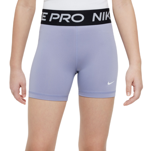 Lány rövidnadrág Nike Pro 3in Shorts - indigo haze/white