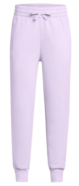 Girls' trousers Under Armour Girls UA Rival Fleece - Purple