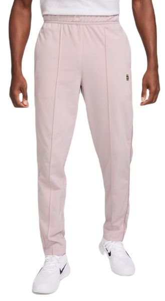 Pantaloni da tennis da uomo Nike Court Heritage Suit Pant - platinum violet/smokey mauve