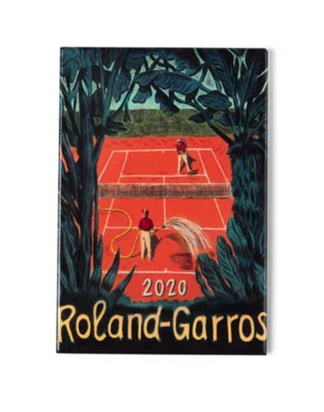 Gedžet Roland Garros Magnet Affiche RG20 - multicolor