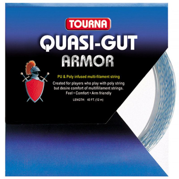 Teniska žica Tourna Quasi-Gut Armour (12 m) - blue