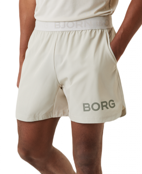 Herren Tennisshorts Björn Borg Short Shorts - Silber
