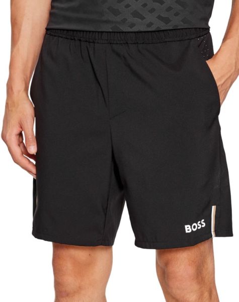 Men's shorts BOSS x Matteo Berrettini S_Game Shorts - black