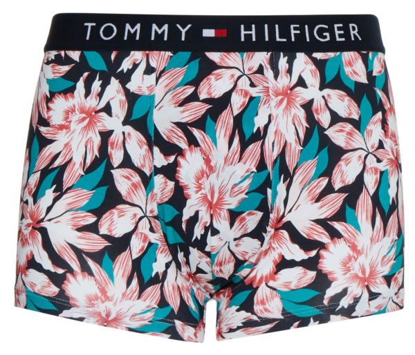 Pánské boxerky Tommy Hilfiger Trunk Print 1P - tropical floral des