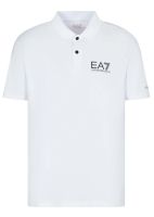 Polo da tennis da uomo EA7 Man Jersey Polo Shirt - white