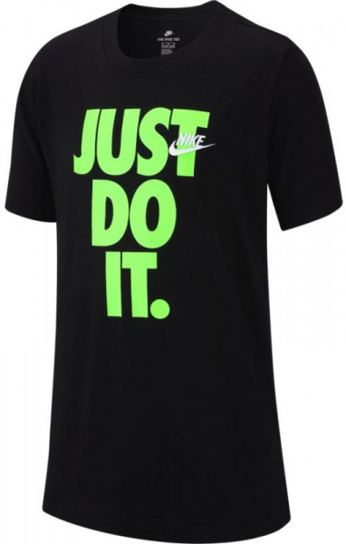 black and lime green nike shirt