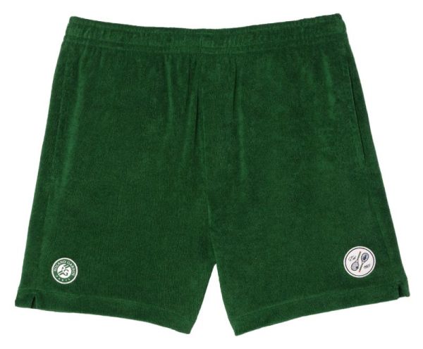Shorts de tenis para hombre Lacoste Roland Garros Edition Sportsuit Sport Tennis Shorts - pine green