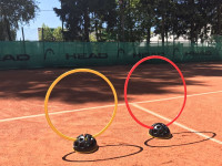 Čunjevi za trening Pro's Pro Marking Cone with holes 1P - red Čunjevi za trening Pro's Pro Marking Cone with holes 1P - red