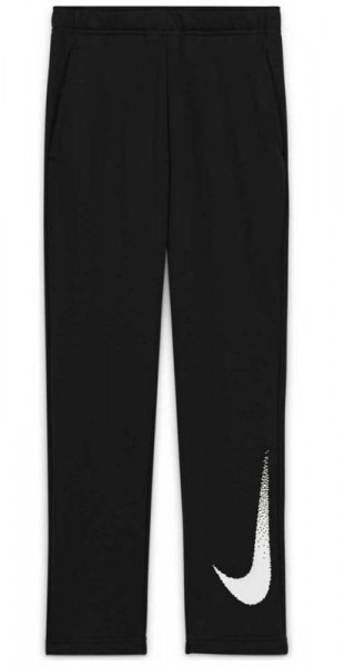 Chlapecké tepláky Nike Dry Fleece Pant GFX - black/white