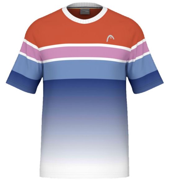 Herren Tennis-T-Shirt Head Performance MC Paris T-Shirt - orange alert/royal