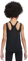 Majica kratkih rukava za djevojčice Nike Kids One Classic Dri-Fit Tank - Crni Majica kratkih rukava za djevojčice Nike Kids One Classic Dri-Fit Tank - Crni