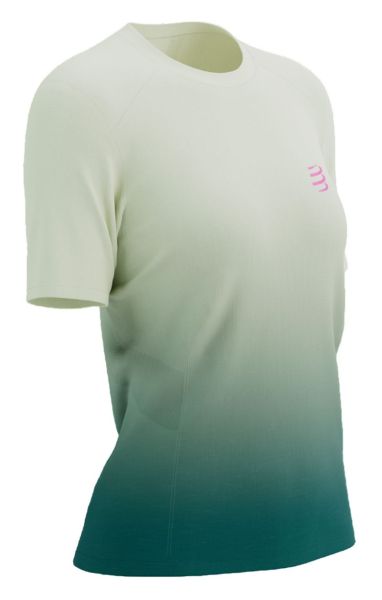 Women's T-shirt Compressport Performance Short Sleeve - Multicolor