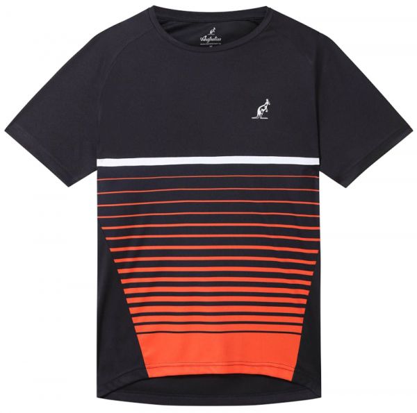 Herren Tennis-T-Shirt Australian Ace Logo T-Shirt - blue navy