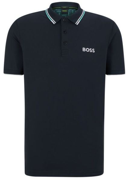 Мъжка тениска с якичка BOSS Paddy Pro Polo - dark blue