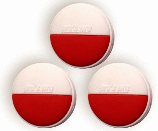  Pro's Pro Vibra Stop Polen 3P - white/red