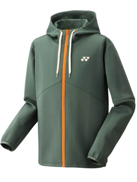 Męska bluza tenisowa Yonex Sweat Full Zip - Zielony