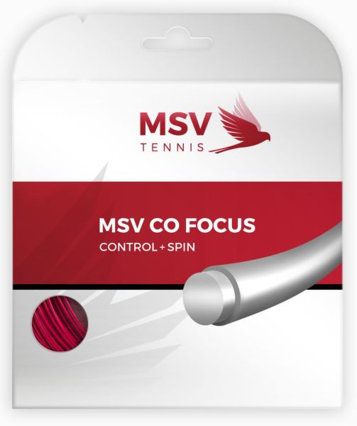 Corda da tennis MSV Co. Focus (12 m) - red