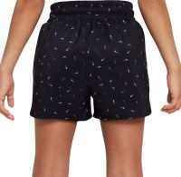 Lány rövidnadrág Nike Dri-Fit One High-Waisted Woven Training Shorts - black/white Lány rövidnadrág Nike Dri-Fit One High-Waisted Woven Training Shorts - black/white
