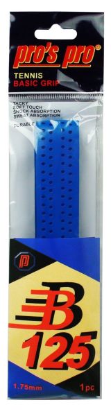 Tennis Basisgriffbänder Pro's Pro Basic Grip B 125 1P - blue