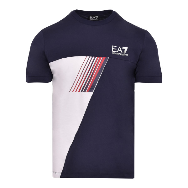  EA7 Man Jersey T-Shirt - navy blue
