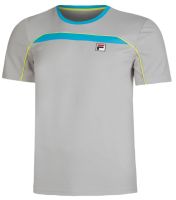 Men's T-shirt Fila Austarlian Open Asher Crew T-Shirt - grey
