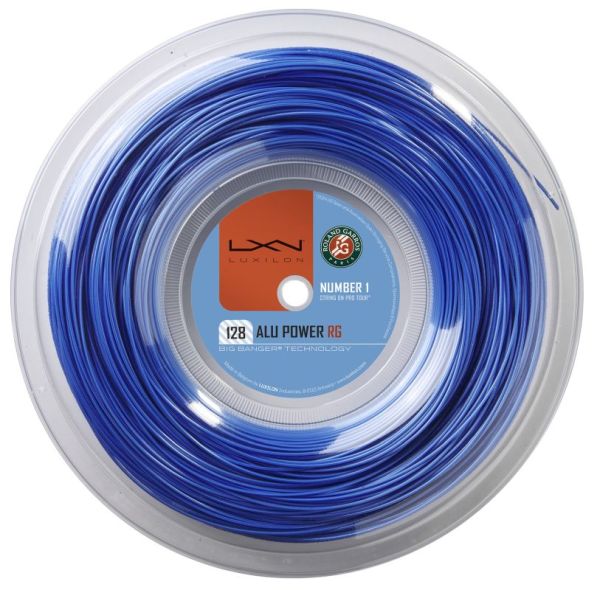 Tenisz húr Luxilon Alu Power 128 RG (200 m) - blue/white