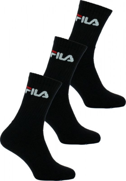 Tenisa zeķes Fila Tenis socks 3P - black