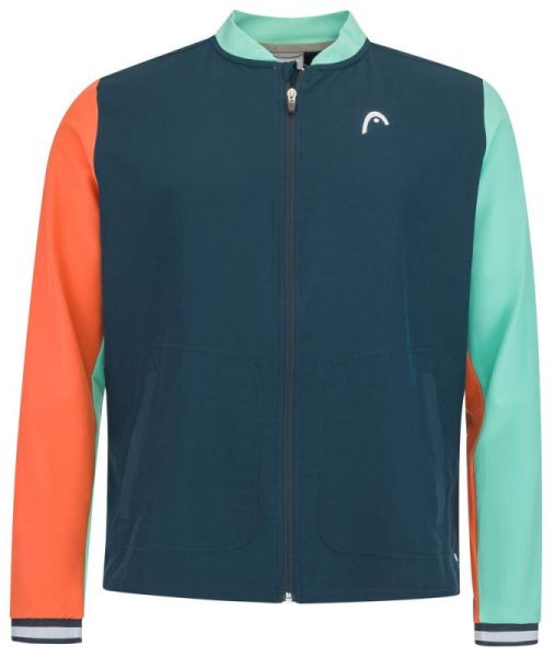 Herren Tennissweatshirt Head Breaker Jacket - flamingo/navy