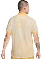 Polo de tennis pour hommes Nike Polo Dri-Fit Heritage Print - Jaune Polo de tennis pour hommes Nike Polo Dri-Fit Heritage Print - Jaune