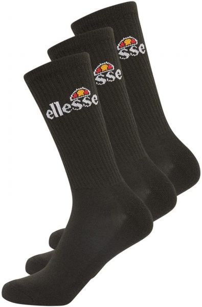 Teniso kojinės Ellesse Illan Tennis Sock 3P - black